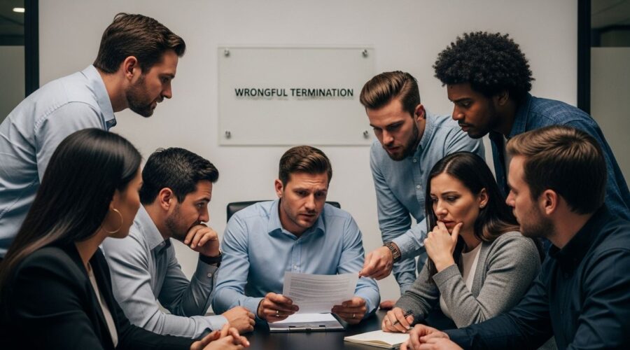 wrongful termination California workplace