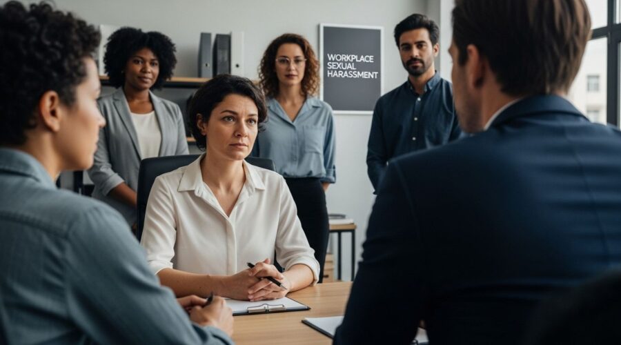workplace sexual harassment office