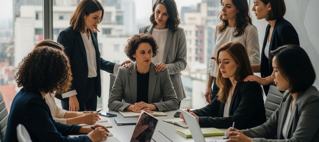 sexual harassment workplace women support