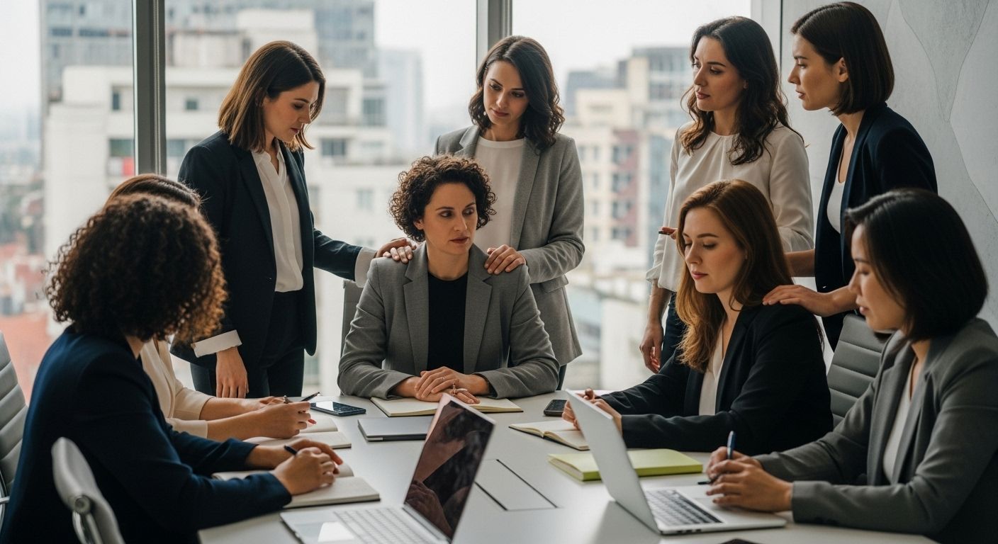 sexual harassment workplace women support