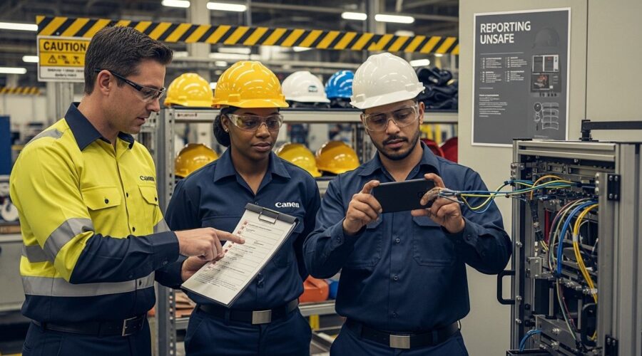 workplace reporting safety guide