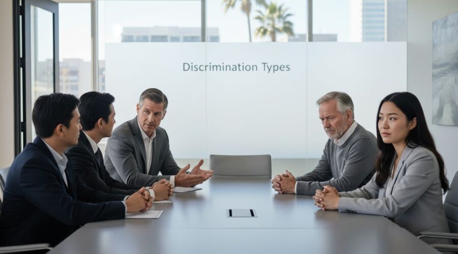 workplace discrimination types California