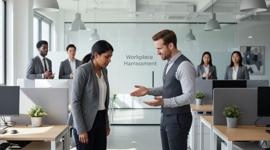 workplace harassment signs