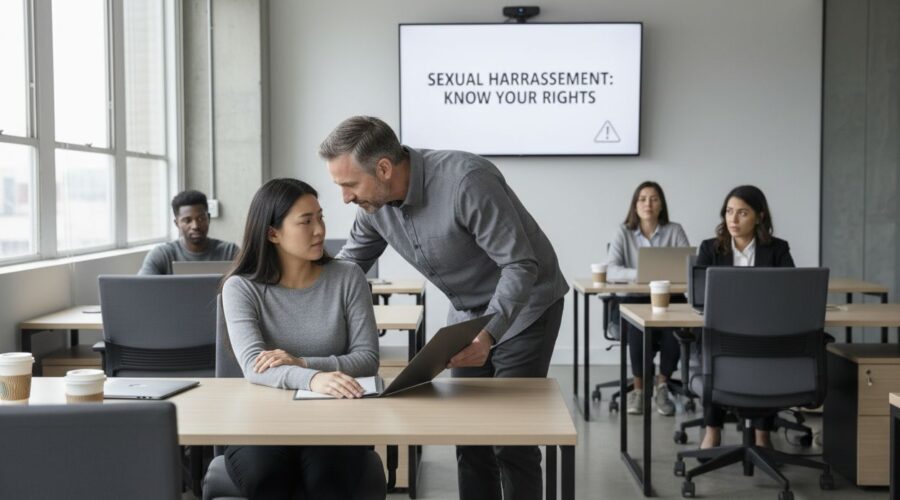 Los Angeles office sexual harassment