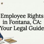 Decorative title card with legal icons