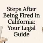Decorative legal-themed title card illustration
