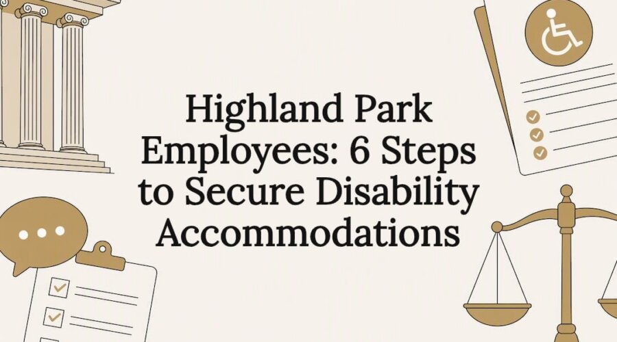 Disability accommodation legal title card