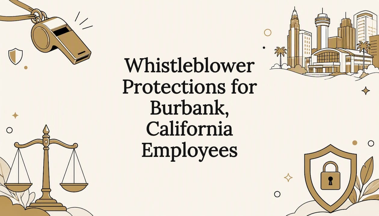 Decorative title card for whistleblower protections article