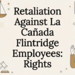 Decorative legal rights title card illustration