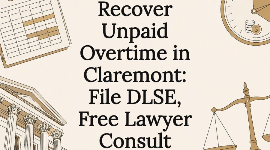 Decorative overtime claim title card