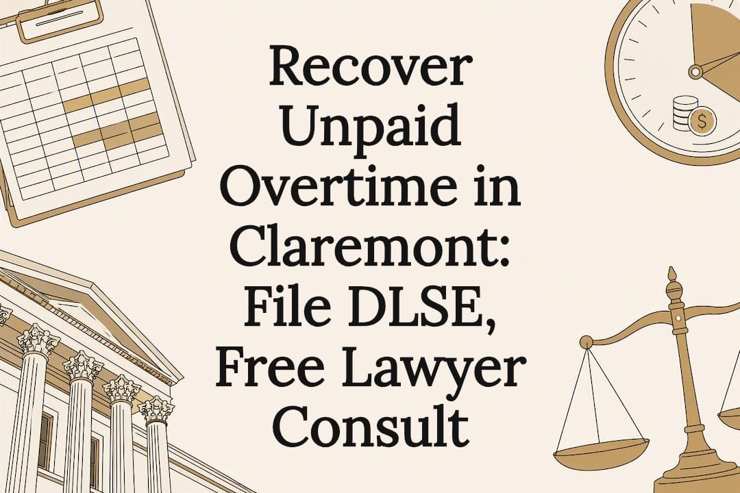 Decorative overtime claim title card