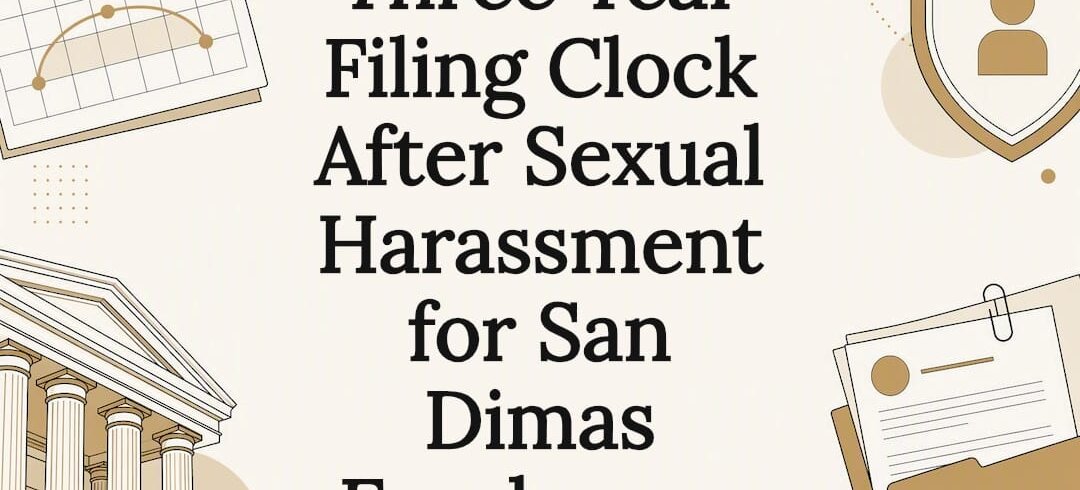 Sexual harassment filing deadline title card Sexual harassment filing deadline title card