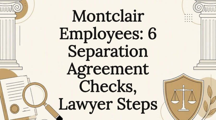 Separation agreement legal title card illustration