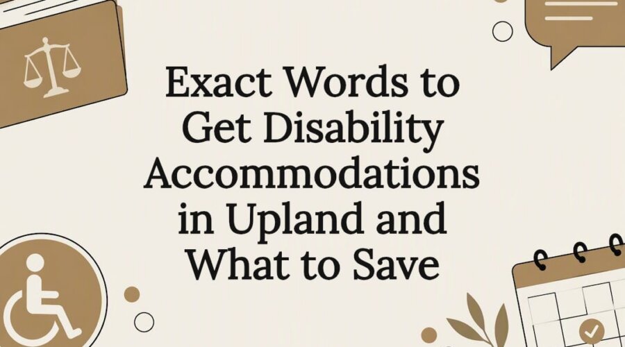Disability accommodation legal article title card