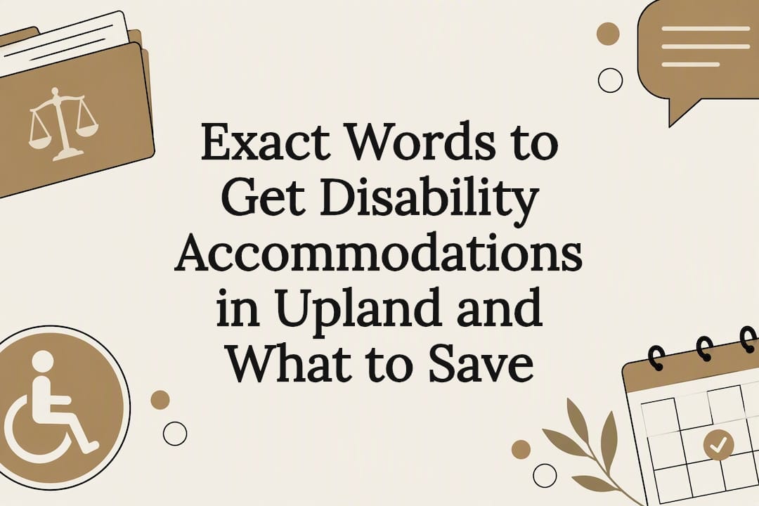 Disability accommodation legal article title card