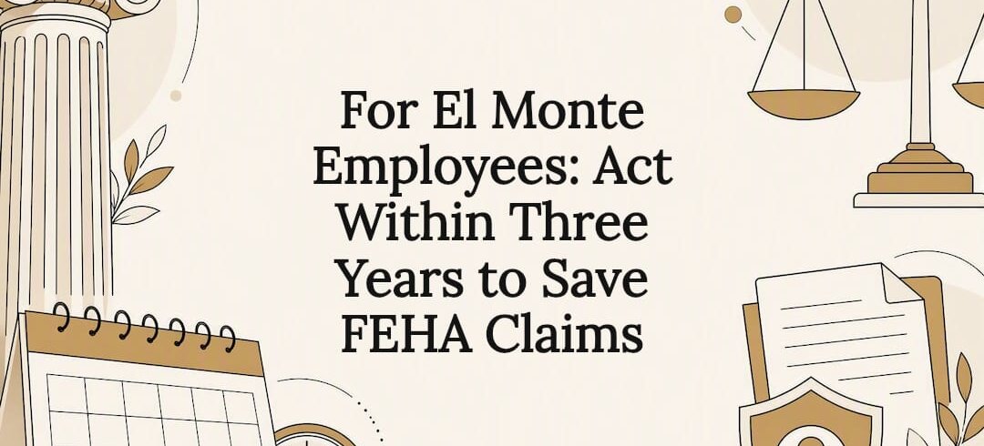 FEHA claims deadline legal title card