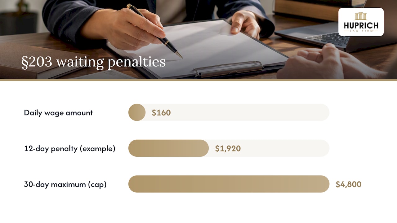 Glendora: Claim Up to 30 Days’ Final Pay Penalty with an Attorney You Need To Know