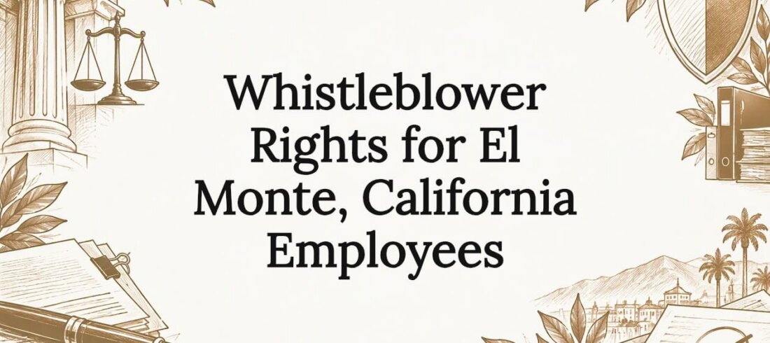 Decorative whistleblower rights title card